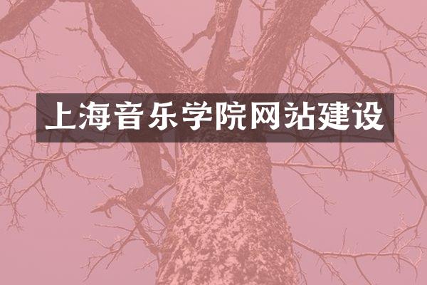 上海音乐学院网站建设