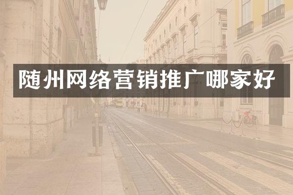 随州网络营销推广哪家好