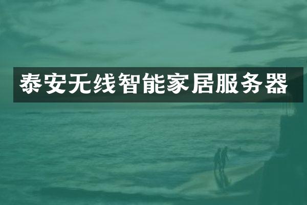 泰安无线智能家居服务器