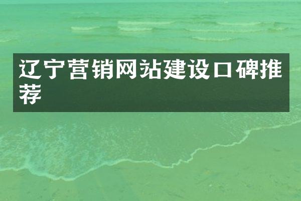辽宁营销网站建设口碑推荐