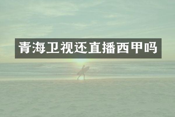 青海卫视还直播西甲吗