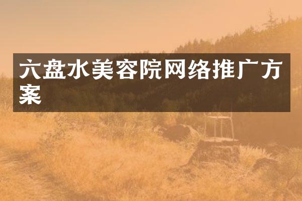 六盘水美容院网络推广方案