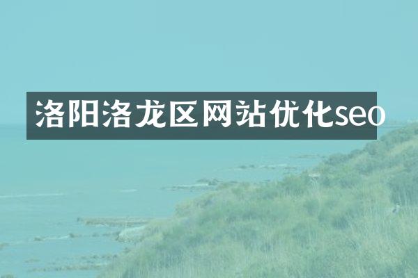 洛阳洛龙区网站优化seo