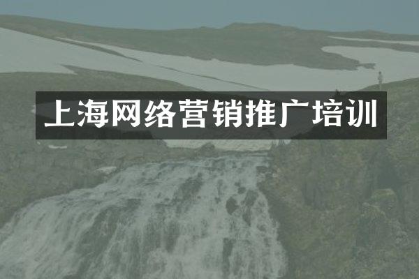 上海网络营销推广培训