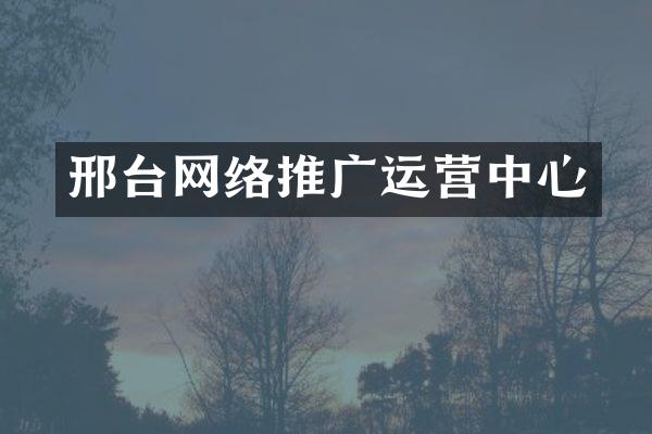 邢台网络推广运营中心