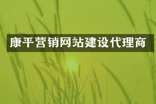 康平营销网站建设代理商