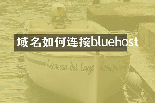 域名如何连接bluehost