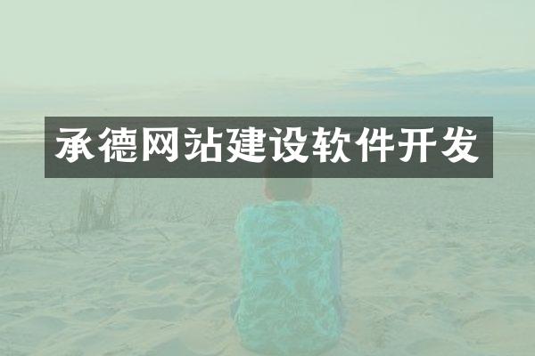 承德网站建设软件开发
