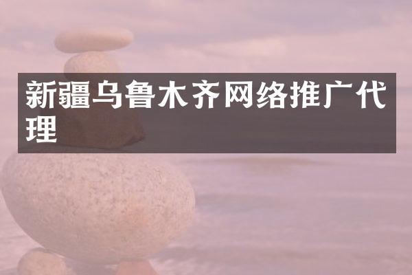新疆乌鲁木齐网络推广代理