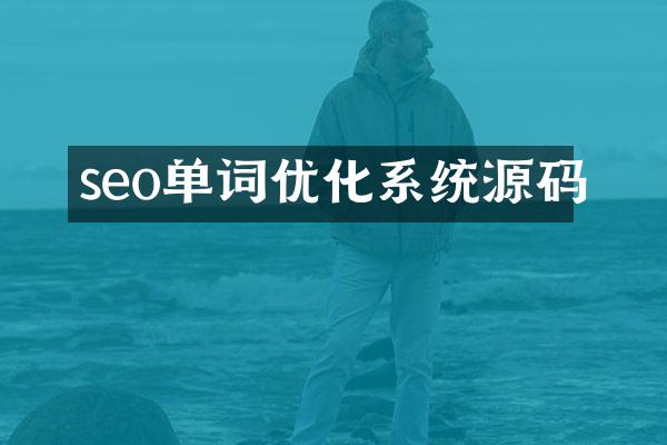seo单词优化系统源码