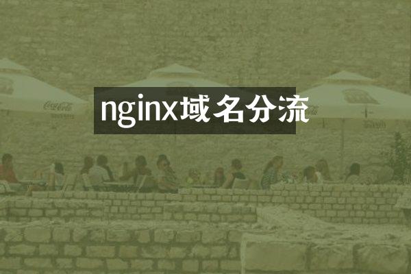 nginx域名分流
