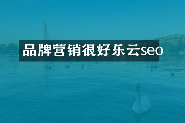 品牌营销很好乐云seo