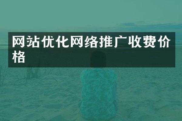 网站优化网络推广收费价格