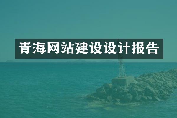 青海网站建设设计报告