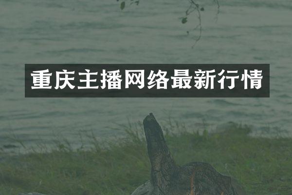 重庆主播网络最新行情