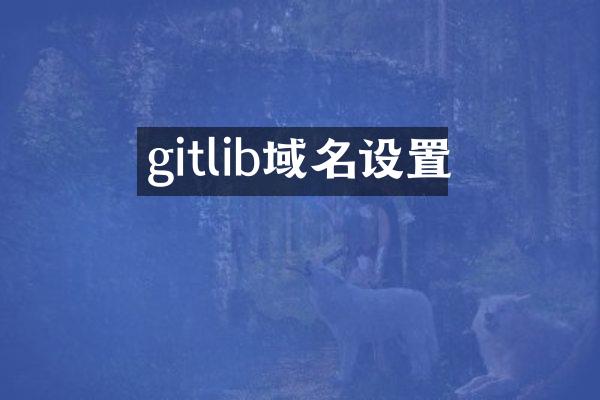gitlib域名设置