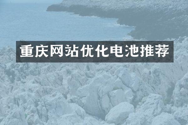 重庆网站优化电池推荐