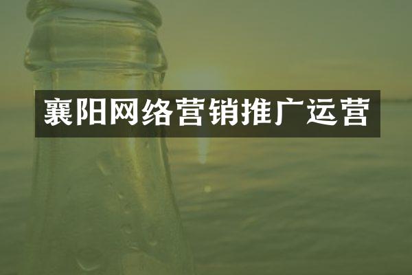 襄阳网络营销推广运营
