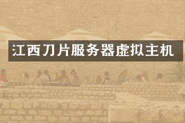 江西刀片服务器虚拟主机