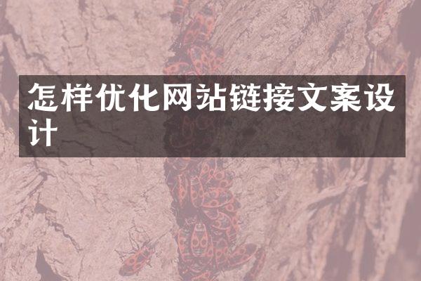 怎样优化网站链接文案设计