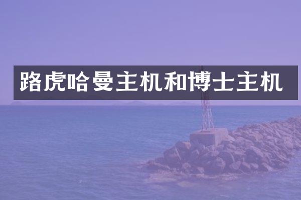路虎哈曼主机和博士主机