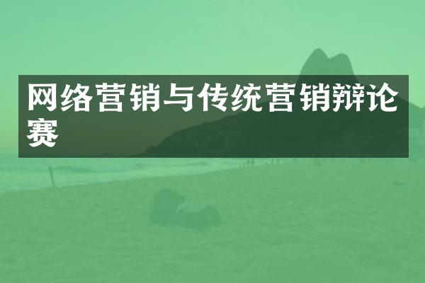 网络营销与传统营销辩论赛