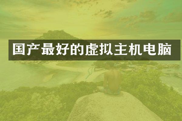 国产最好的虚拟主机电脑