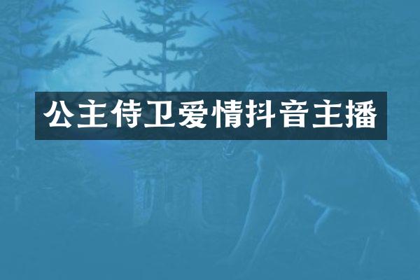 公主侍卫爱情抖音主播