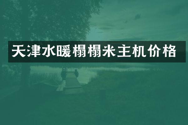 天津水暖榻榻米主机价格