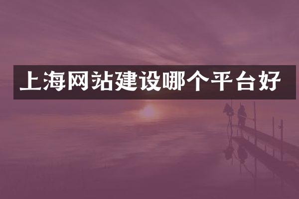 上海网站建设哪个平台好