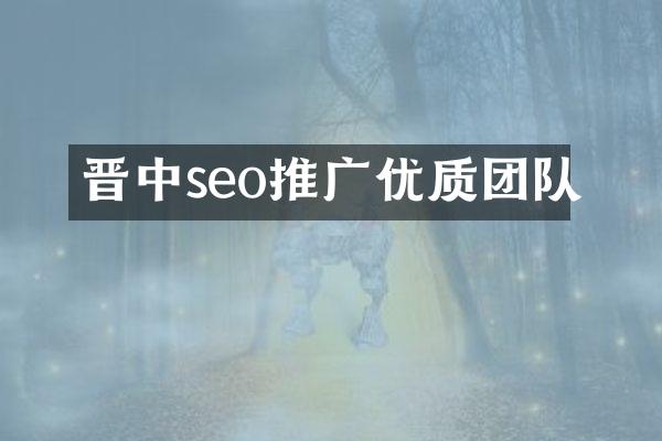 晋中seo推广优质团队