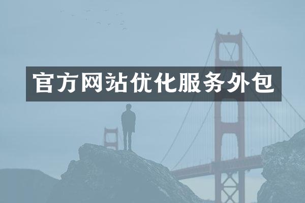 官方网站优化服务外包