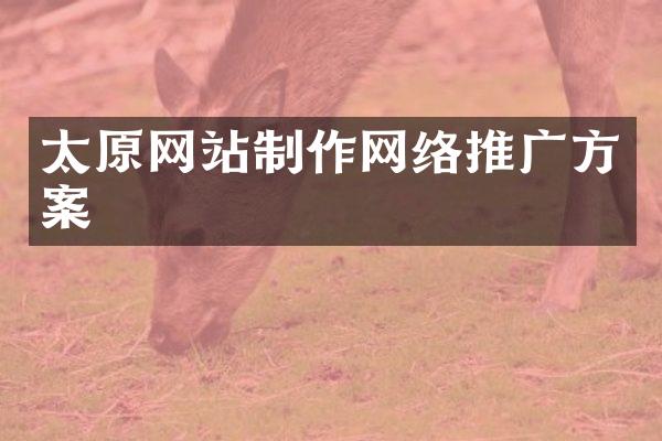 太原网站制作网络推广方案