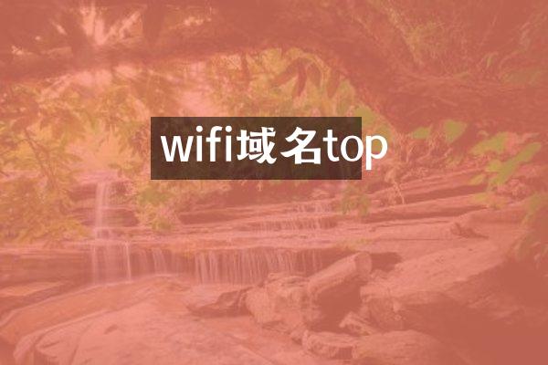 wifi域名top