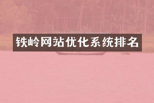 铁岭网站优化系统排名