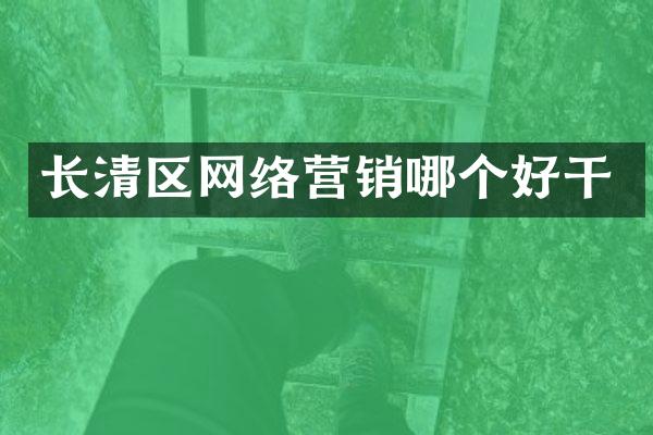 长清区网络营销哪个好干