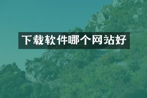 下载软件哪个网站好