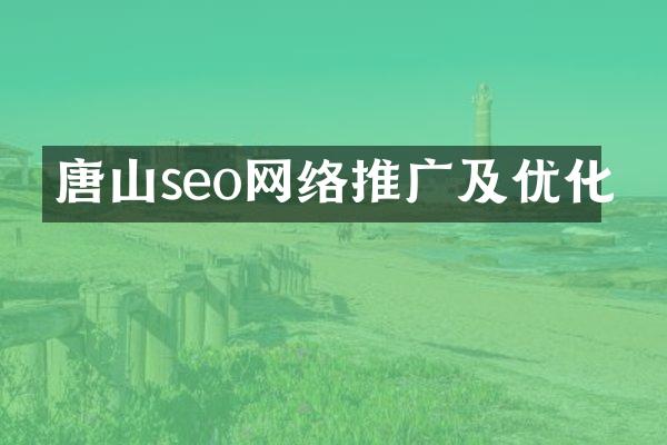 唐山seo网络推广及优化