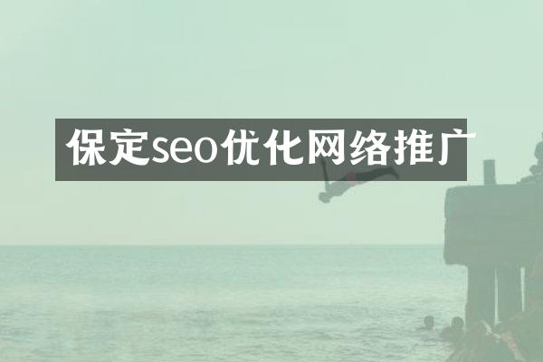 保定seo优化网络推广