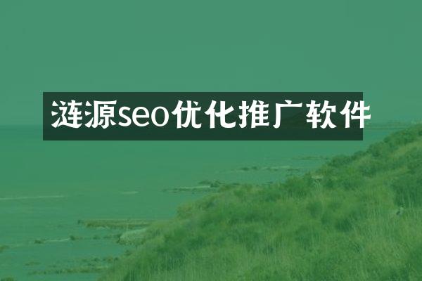 涟源seo优化推广软件