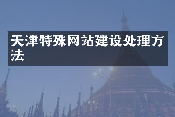 天津特殊网站建设处理方法