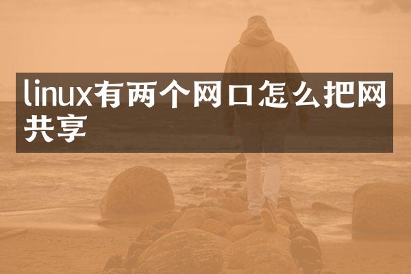 linux有两个网口怎么把网络共享