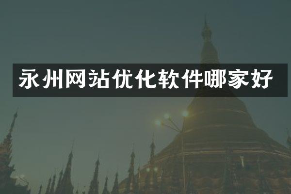 永州网站优化软件哪家好