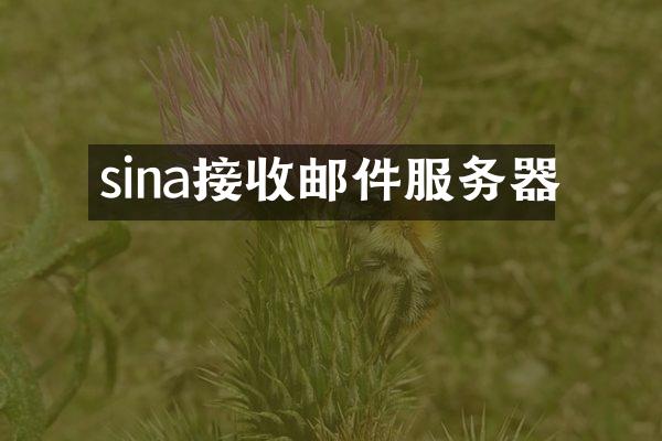 sina接收邮件服务器