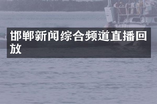 邯郸新闻综合频道直播回放