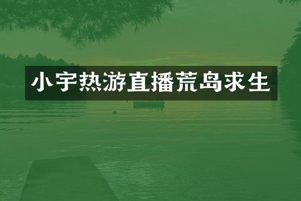 小宇热游直播荒岛求生