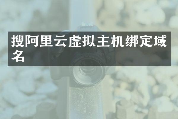 搜阿里云虚拟主机绑定域名