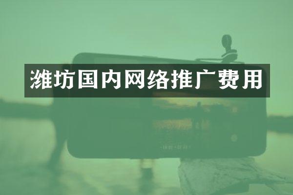 潍坊国内网络推广费用