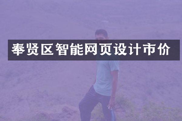 奉贤区智能网页设计市价