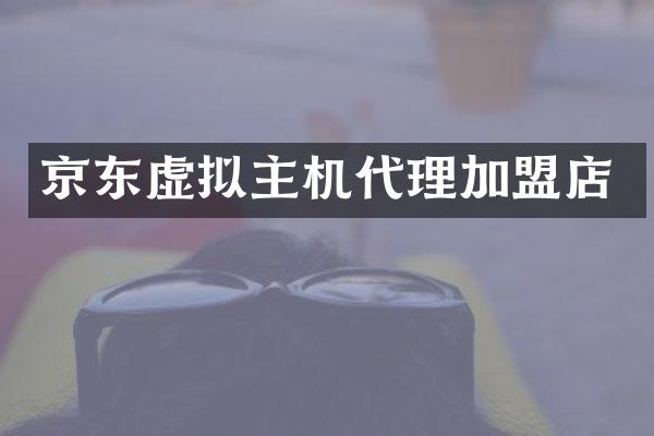 京东虚拟主机代理加盟店